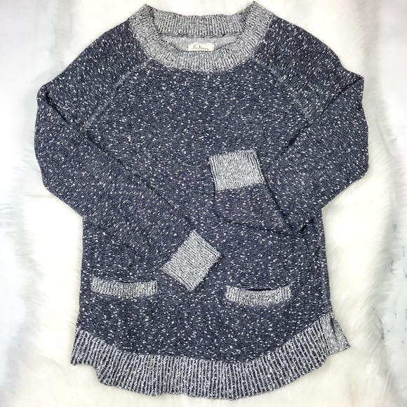 Lou & Grey Sweaters - •lou & grey• Speckled Scoop Neck Sweater
